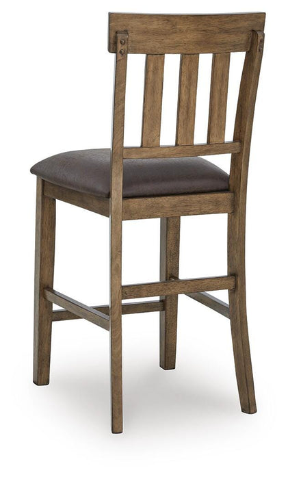 Urbinforte Counter Height Barstool - Red Gate Home Furnishings (Ball Ground, GA)