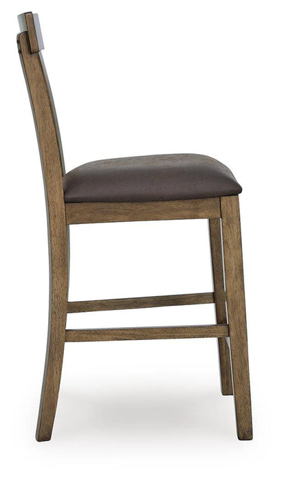 Urbinforte Counter Height Barstool - Red Gate Home Furnishings (Ball Ground, GA)