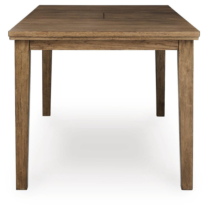 Urbinforte Counter Height Dining Extension Table - Red Gate Home Furnishings (Ball Ground, GA)