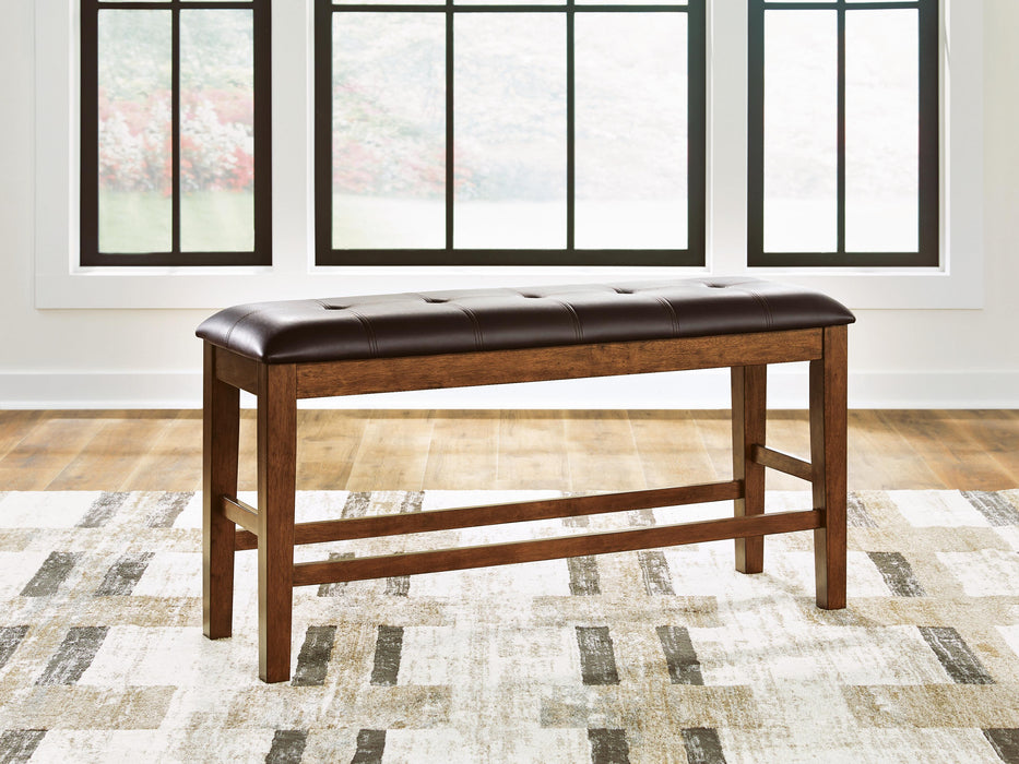 Ralene Counter Height Dining Bench - Red Gate Home Furnishings (Ball Ground, GA)