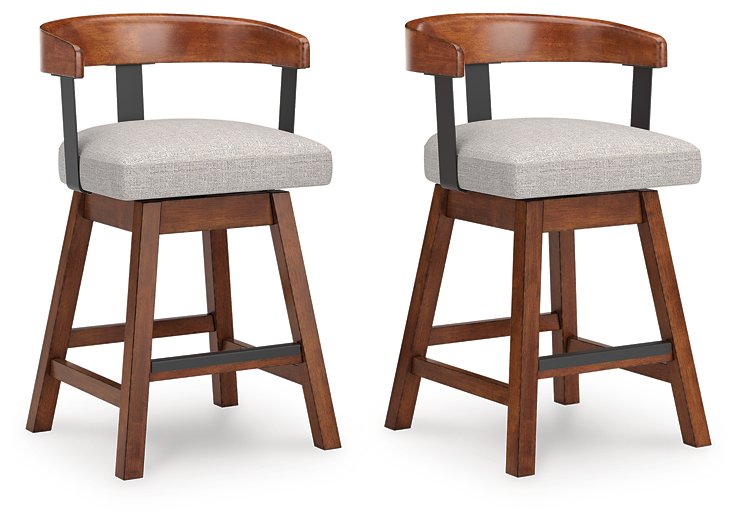 Ralene Counter Height Barstool (Set of 2) - Red Gate Home Furnishings (Ball Ground, GA)