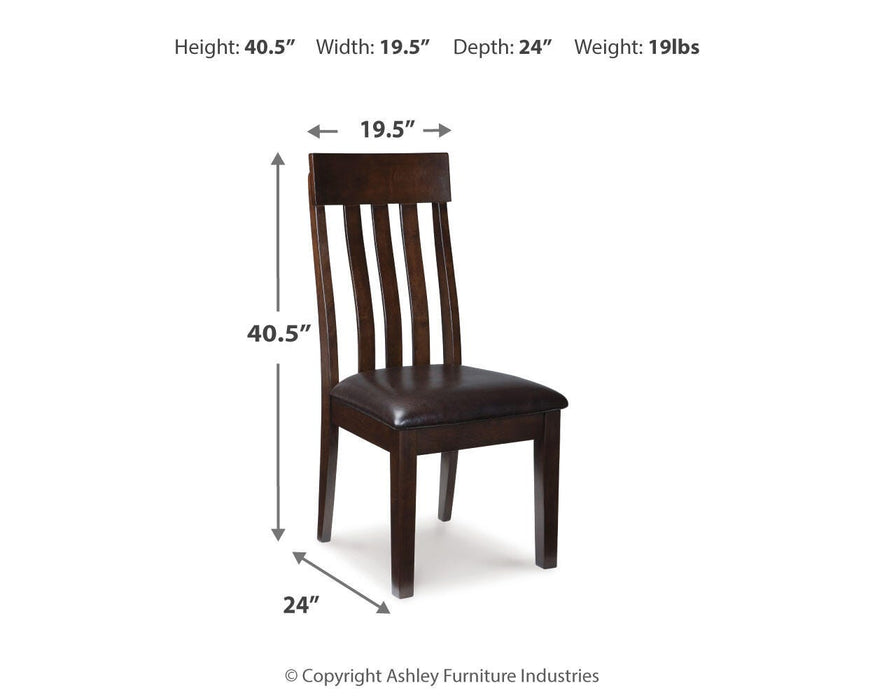 Haddigan Dining Chair Set - Red Gate Home Furnishings (Ball Ground, GA)