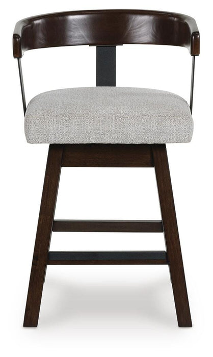 Haddigan Counter Height Barstool (Set of 2) - Red Gate Home Furnishings (Ball Ground, GA)