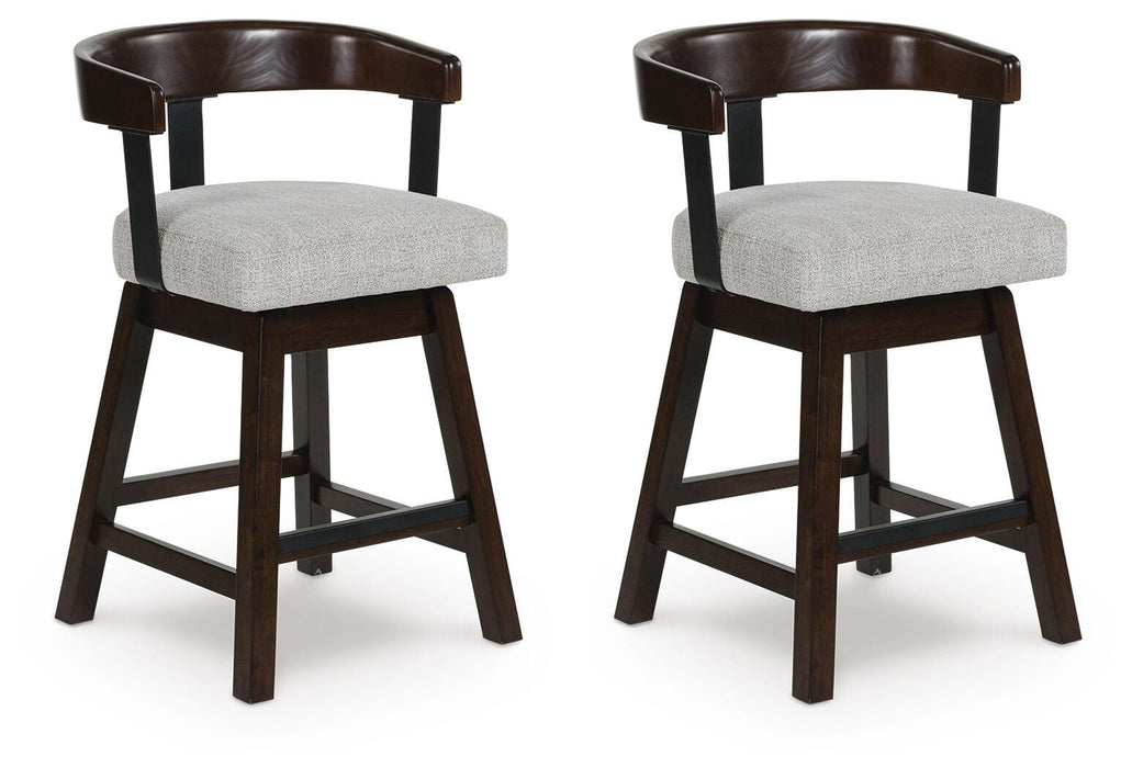 Haddigan Counter Height Barstool (Set of 2) - Red Gate Home Furnishings (Ball Ground, GA)