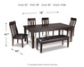 Haddigan Dining Set - Red Gate Home Furnishings (Ball Ground, GA)