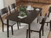 Mallenette Dining Table and 4 Chairs (Set of 5) - Red Gate Home Furnishings (Ball Ground, GA)