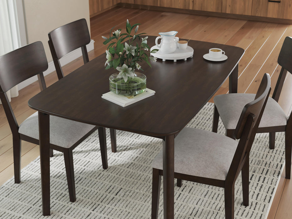 Mallenette Dining Table and 4 Chairs (Set of 5) - Red Gate Home Furnishings (Ball Ground, GA)