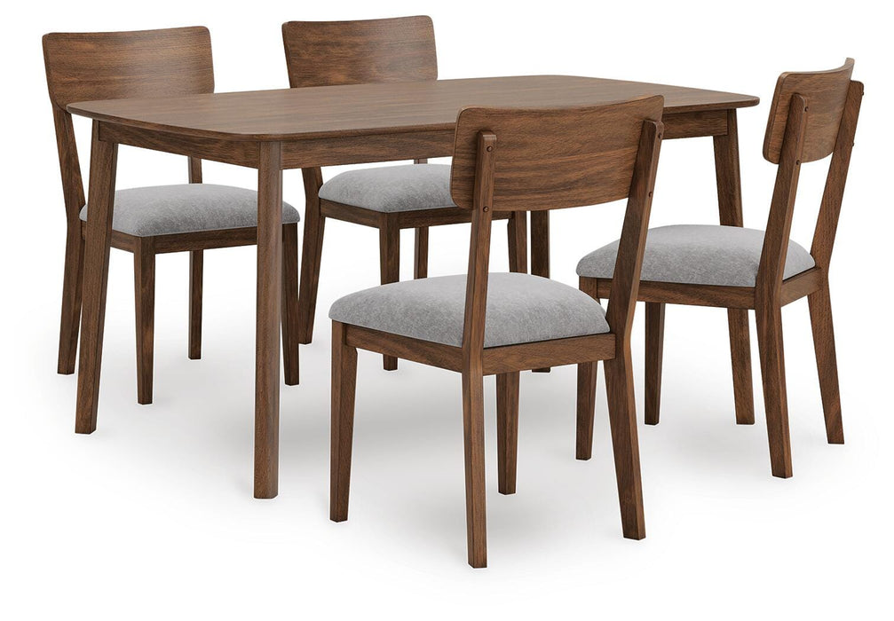 Tameride Dining Table and 4 Chairs (Set of 5) - Red Gate Home Furnishings (Ball Ground, GA)