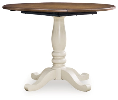 Wirloni Dining Drop Leaf Table - Red Gate Home Furnishings (Ball Ground, GA)