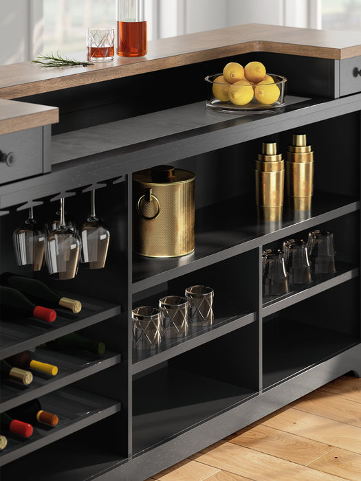 Wildenauer 78" Bar - Red Gate Home Furnishings (Ball Ground, GA)