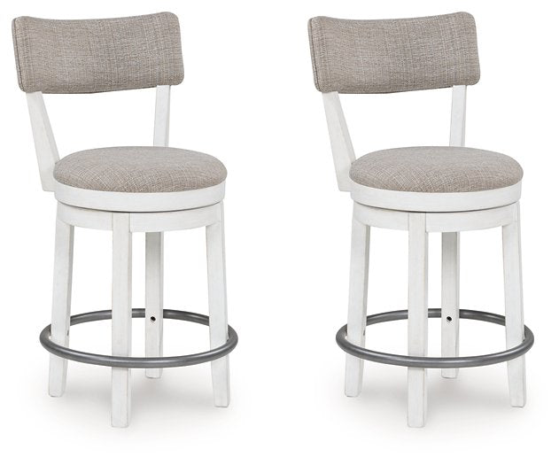 Robbinsdale Counter Height Barstool (Set of 2) - Red Gate Home Furnishings (Ball Ground, GA)