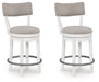 Robbinsdale Counter Height Barstool (Set of 2) - Red Gate Home Furnishings (Ball Ground, GA)