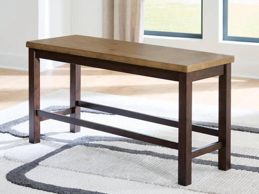 Rylandeen Counter Height Dining Bench - Red Gate Home Furnishings (Ball Ground, GA)
