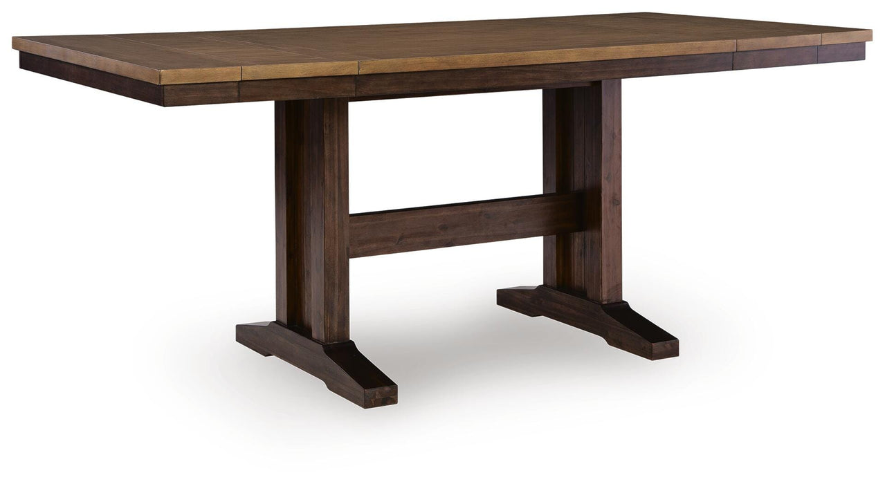Rylandeen Counter Height Dining Extension Table - Red Gate Home Furnishings (Ball Ground, GA)