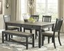 Tyler Creek Dining Set - Red Gate Home Furnishings (Ball Ground, GA)