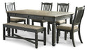 Tyler Creek Dining Set - Red Gate Home Furnishings (Ball Ground, GA)