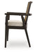 Galliden Dining Arm Chair - Red Gate Home Furnishings (Ball Ground, GA)