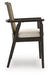 Galliden Dining Arm Chair - Red Gate Home Furnishings (Ball Ground, GA)