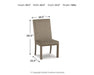 Chrestner Dining Chair - Red Gate Home Furnishings (Ball Ground, GA)