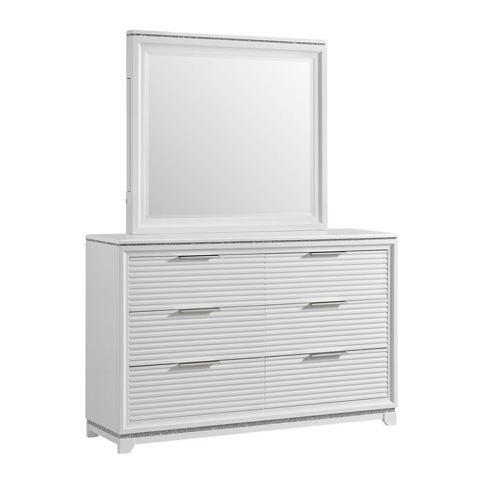 Denmark UPH Bedroom Set with Lights
