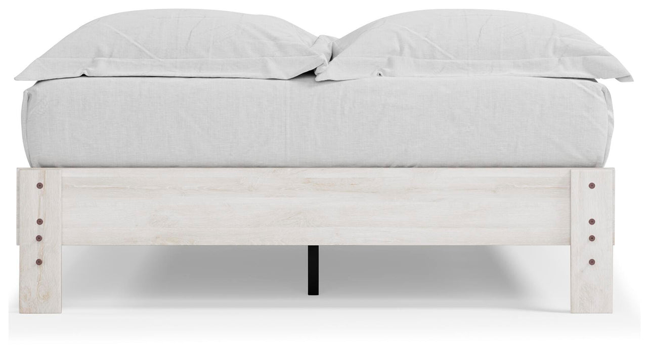 Shawburn Queen Platform Bed - Red Gate Home Furnishings (Ball Ground, GA)