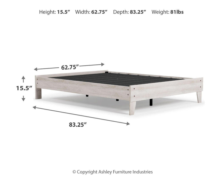 Shawburn Queen Platform Bed - Red Gate Home Furnishings (Ball Ground, GA)