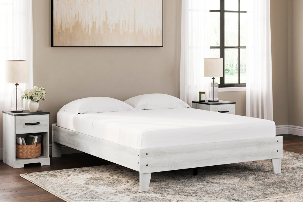 Shawburn Queen Platform Bed - Red Gate Home Furnishings (Ball Ground, GA)