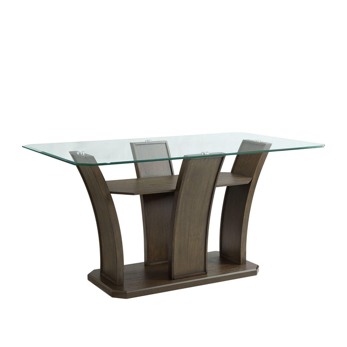 Dapper Rectangular Counter Dining 5PC Set-Table and Four Chairs