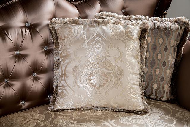 Albacete Sofa Campage & Walnut - Red Gate Home Furnishings (Ball Ground, GA)