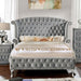 Alzir Bed Grey & Blue - Red Gate Home Furnishings (Ball Ground, GA)