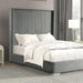 Cadwell Bed Black, Grey, Pink & White - Red Gate Home Furnishings (Ball Ground, GA)