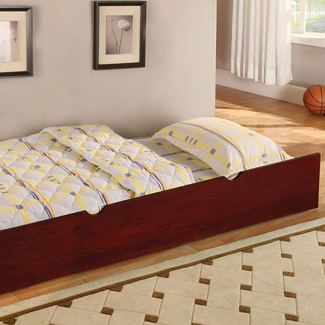 Carus Cherry Twin Bed - Red Gate Home Furnishings (Ball Ground, GA)