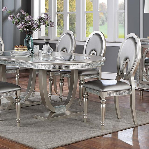 Cathalina 7 Pc Dining Table Set - Red Gate Home Furnishings (Ball Ground, GA)