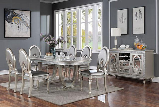 Cathalina 7 Pc Dining Table Set - Red Gate Home Furnishings (Ball Ground, GA)