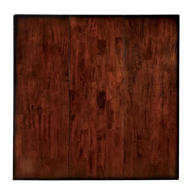 DICKINSON II Dark Cherry Counter Ht. Table w/ 18" Leaf