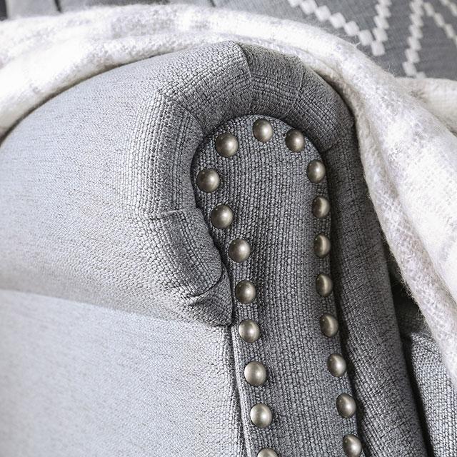 Giovanni Gray Sofa - Red Gate Home Furnishings (Ball Ground, GA)