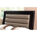 Golva Bed Beige & Black - Red Gate Home Furnishings (Ball Ground, GA)
