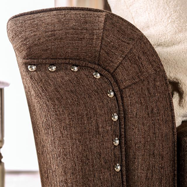 BELSIZE Sofa, Chocolate/Tan - Red Gate Home Furnishings (Ball Ground, GA)