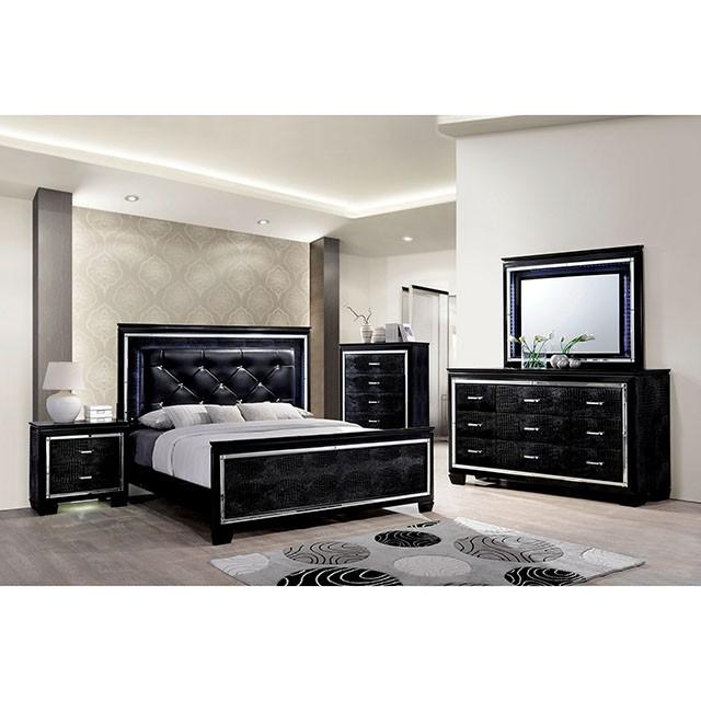 BELLANOVA Black Chest - Red Gate Home Furnishings (Ball Ground, GA)