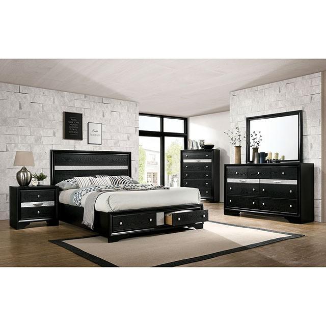 Chrissy 4 Pc Queen Bedroom Set
