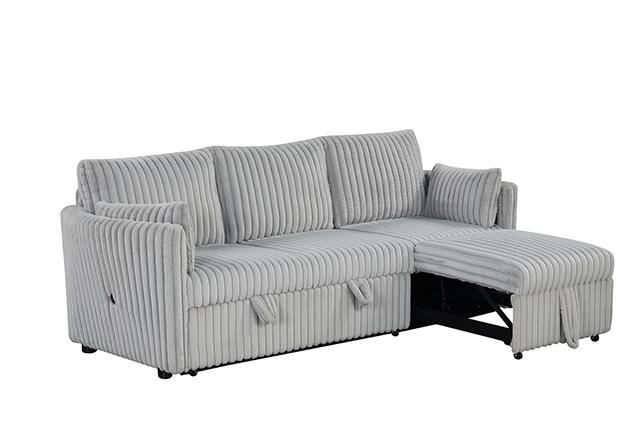 Denholme Sectional w/ Pull Out - Red Gate Home Furnishings (Ball Ground, GA)