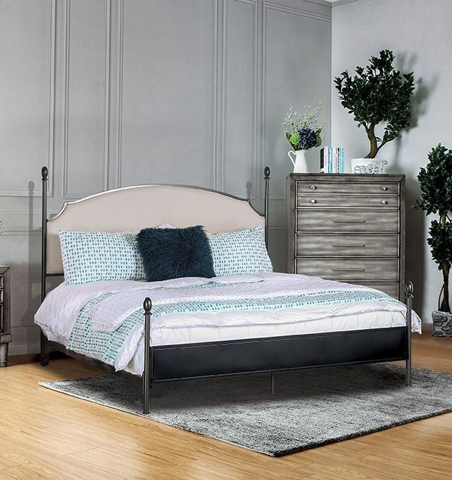 SINEAD Gun Metal/Beige Full Bed image