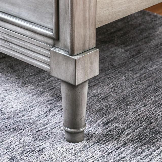 DAPHNE Gray Cal.King, E.King & Queen Bed - Red Gate Home Furnishings (Ball Ground, GA)