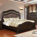Calliope Bed Walnut & Oak - Red Gate Home Furnishings (Ball Ground, GA)