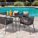 Tushari 8 Pc. Outdoor Dining Set - Red Gate Home Furnishings (Ball Ground, GA)