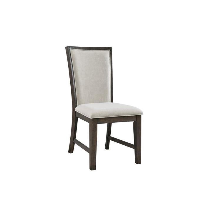 Grady 6PC Dining Set (72" Table + 4 Chairs + Bench) in Brown