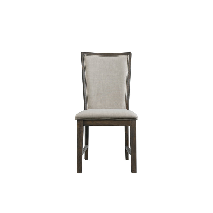 Grady 6PC Dining Set (72" Table + 4 Chairs + Bench) in Brown