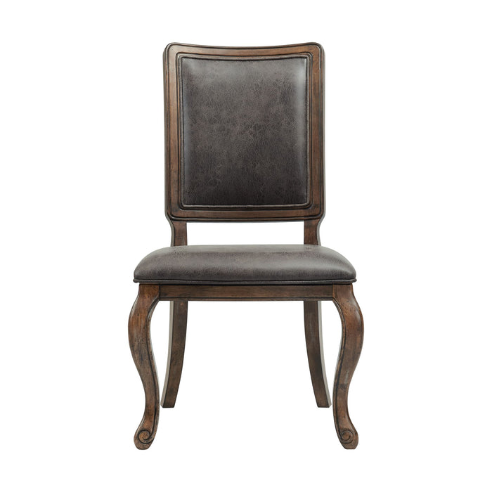 Gramercy Dining Rectangle Back Chair w/PU Back (2pcs Per Carton)