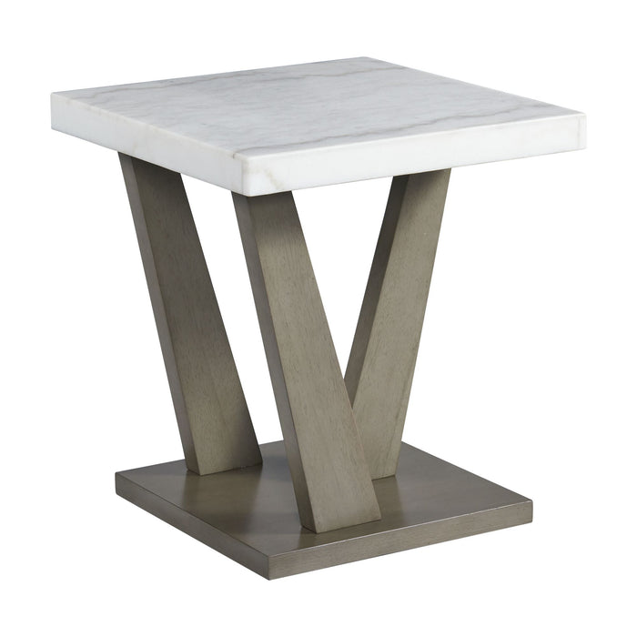 Greta 2PC Occasional Table Set-Coffee Table & End Table