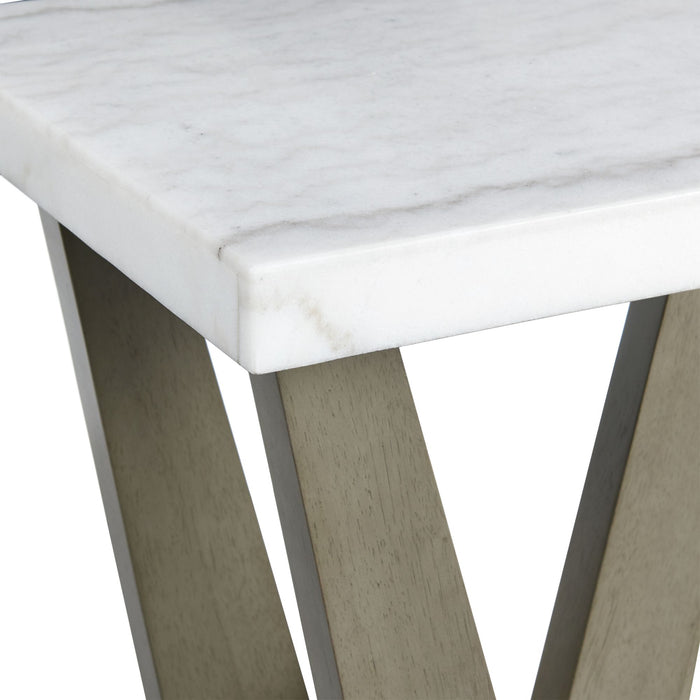 Greta 2PC Occasional Table Set-Coffee Table & End Table